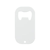 sublimation blank Stainless steel white bottle opener